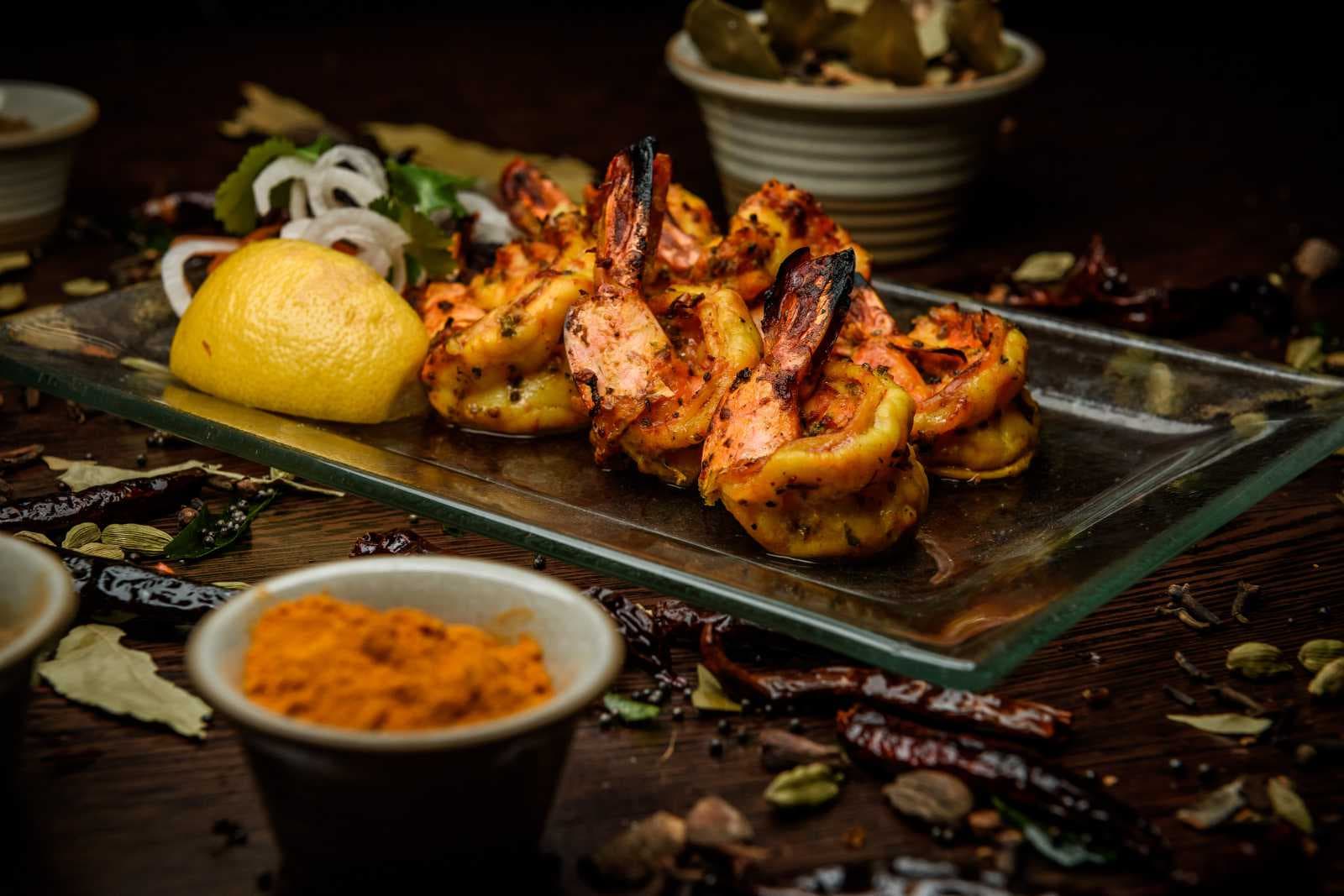 Tandoori King Prawns